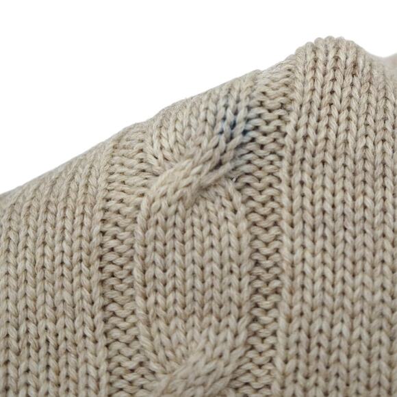 Vintage 90s Polo Ralph Lauren Wool Knit Sweater Vest Medium - Picture 4 of 5